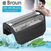 GCDN Rasoir Feuille Pièce de Rechange Tête pour Braun 30B 30S Séries, Électrique Rasoir Pièce de Rechange Feuille Tête Compat