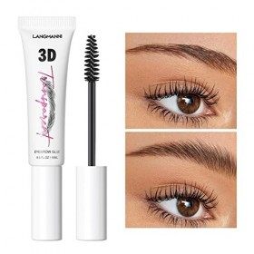 Gel Fixateur De Sourcils, 15ml Gel Pour Sourcils Clair, Gel Coiffant Pour Les Sourcils Imperméable Et Anti-transpiration, Gel