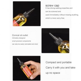 Huile De Tondeuse À Cheveux, Huile De 100 Ml Pour Tondeuses Et Tondeuses, Huile De Barbier Antirouille Pour Tondeuses, Huile 