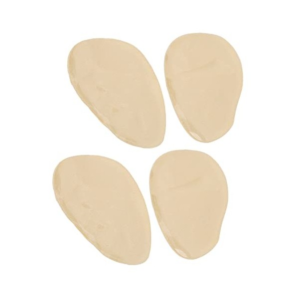 2 Paires de Coussinets pour Lavant-pied Empêchant de Glisser, Inserts de Coussin en Silicone Souple pour Talons Hauts pour F