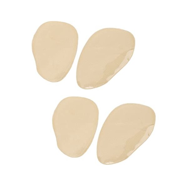 2 Paires de Coussinets pour Lavant-pied Empêchant de Glisser, Inserts de Coussin en Silicone Souple pour Talons Hauts pour F