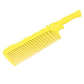 Peigne à Cheveux Professionnel Fin, Résistant à la Chaleur, avec Poignée Antidérapante, Robustesse pour le Coiffage