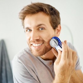 Rasoir électrique de voyage | Mini rasoir électrique | Rasoir électrique puissant, petit rasoir à charge rapide de Type C, mi