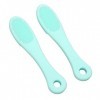 Lot de 2 Brosses de Nettoyage du Nez en Silicone, Brosse à Récurer les Pores du Nez, Souple et Flexible, Portable avec Nettoy