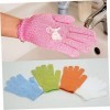 minkissy 2 Pièces Gants De Massage Coréens Pour Le Corps Gants De Douche En Nylon Exfoliants Pour Le Corps Gants De Bain Exfo