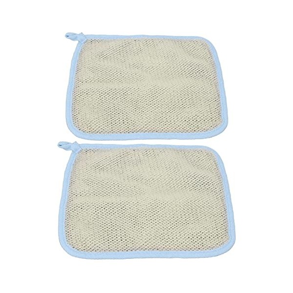 Chiffon de Bain Exfoliant Double Face pour un Nettoyage en Profondeur, Serviette de Bain en Nylon pour le Visage et le Corps,