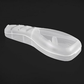 Vadillo Lot de 4 boîtes de rangement portables pour homme avec étui de rangement pour rasoir rasoir non inclus 