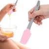 Spatule Epilation en Silicone, Applicateur Dépilation à la Cire, Gros Bâtons de Cire Spatule Grattoir Réutilisable Bâtons de