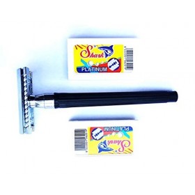 Rasoir Shark Sh.25 à double tranchant avec pièce de rechange 