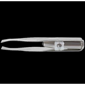 SIMPLISIM: PINCE A ÉPILER LUMINEUSE ECLAIRAGE LUMIÈRE LED, EPILATION DE SOURCILS VISAGE 48h