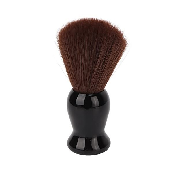 Brosse à Barbe, Brosse à Barbe avec Poils Doux en Nylon Marron pour un Nettoyage et un Entretien Confortables de la Barbe. Ma