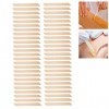 JTLB 50pcs Spatules de Cire Applicateur de Cire en Bois Bâtons Applicateur de Jambe Bras Outil Dépilation du Visage