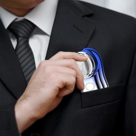 Mini rasoir de voyage,Mini rasoirs électriques pour hommes | Mini rasoir Portable sans fil de Type C, charge rapide, avec ton