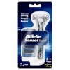 Gillette Rasoir Homme Sensor Excel + 2 Lames Sensor Excel + 1 Lame Sensor3 [OFFICIEL]