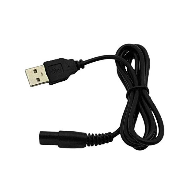 SMTHOME 1 pcs Remplacement USB Câble De Recharge Adaptateur Alimentation Chargeur Cordon pour Rasoir A00390 RQ310 RQ320