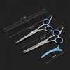 LIHAO Kit Ciseaux de Coiffure Coiffeur, Ciseaux Barber Salon en Acier Inox pour Cheveux