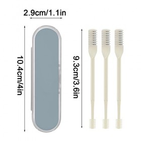 MMDOCO Tondeuse à Poils de Nez, 3PCS Couteau à Poils de Nez à Double Tête à Face Simple, Couteau à Poils De Nez Double Face, 