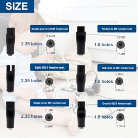 Câble dalimentation USB 5 V compatible,Chargeur de rasoir 5 V,6 fiches USB multifonction pour tous les types de tondeuses él