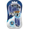 BIC Flex3 Rasoirs Jetables pour Homme - Blister de 4