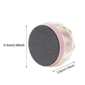 Epilateur en Gomme de Cristal,Gomme Epilatoire Epilateur Cristal Outil Dépilation Portable pour Les Jambes, Les Bras et le D