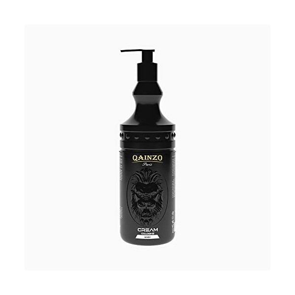 QAINZO crème cologne parfumée gris après rasage 400 ML