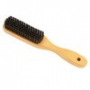 Brosse à Barbe Brosse à Barbe à Moustache de Voyage Brosse Démêlante et Lissante de Style Rétro pour une Mise en Forme et un 