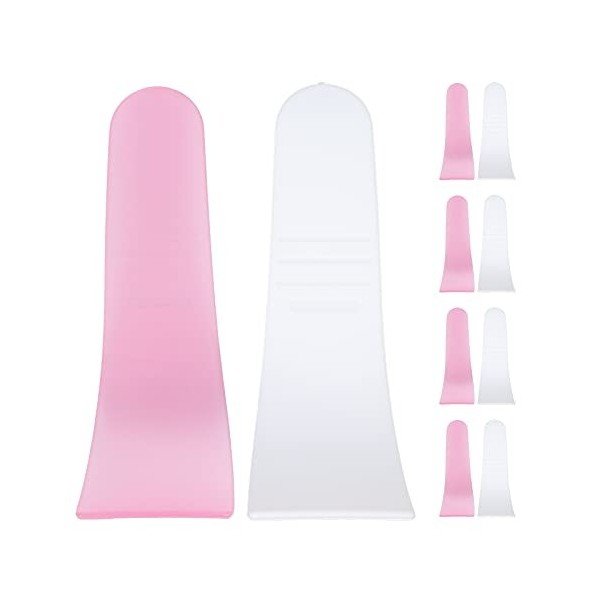 Spatules De Nettoyage De Cire Capillaire, Bâton De Spatule De Crème Dépilation, Bâtons De Cire à Sourcils, Kit De Spatule Ap