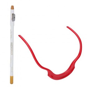 Beard Shaper Barber Pencil Set Professional Portable Men Beard Guide Template Shaping Tool