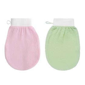 SSRDFU Gant Exfoliant - 2 pcs Gant Gommage Peau Gant pour Gant Exfoliant Corps Gant Gommage Corps Élimine Les Peaux Mortes Ef
