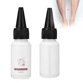 Inhibiteur Darrêt de Croissance des Cheveux Indolore, Liquide Inhibant la Croissance des Cheveux pour le Visage et les Bras,