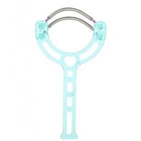 LIULDASHUN Épilateur pour Le Visage, 2 Couleurs, épilateur Portable pour Les Lèvres du Visage, Dispositif à Ressort en Plasti