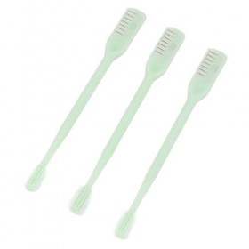 Jauarta 3 Pièces Tondeuse à Cheveux Manuelle Double Têtes Rotation à 360 Degrés Nettoyage en Profondeur Coupe-cheveux Nez Ver