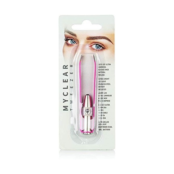 Xanitalia Pro My Clear Tweezer Pince à épiler avec lumière LED intégrée 100 g