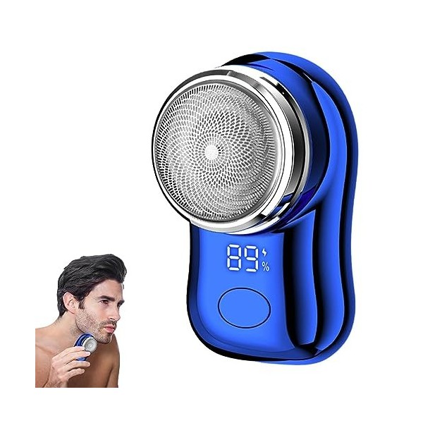 Tondeuse à cheveux électrique, mini rasoir Storm, rasoir rechargeable pour homme, tondeuse à barbe, toilettage pour homme, ra