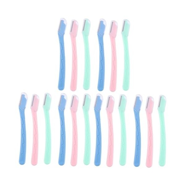 minkissy 3 Pièces Tondeuse À Barbe Tondeuses À Barbe Rasoir À Sourcils Dissolvant De Sourcils Rasoir À Barbe Tondeuse À Poils