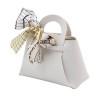 Fovolat Sacs Cadeaux en Cuir - Sacs Cadeaux en Cuir PU avec Ruban | Petites boîtes à Bonbons pour Mariage, fête danniversair