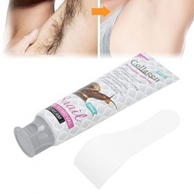 Crème Dépilatoire au Collagène Descargot, Crème Dépilatoire Douce pour Aisselles/Cuisses/Bras, épilation des Jambes des Aiss