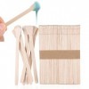 Spatule pour Cire épilation, Spatule en bois 50 pièces, spatule de cire, spatule de cire dépilation applicateur jetable de b