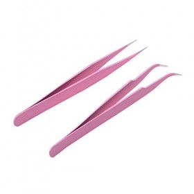 JAGETRADE Fête des Mères Cadeau Cadeau pour La Petite Amie Cadeau Danniversaire2 Pièce Rose en Acier Droite + Pince Pince Pi