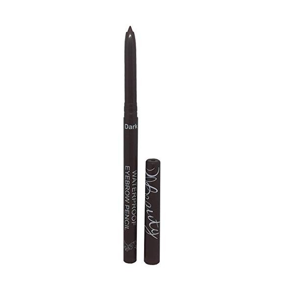 Lilyz Vegan Crayon A Sourcils Brun Foncé Waterproof - Rétractable - Produit Végétalien