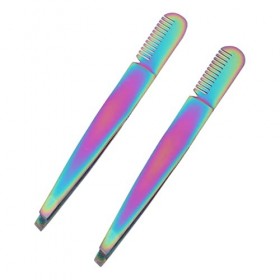 Pincettes à Sourcils à Double Tête, Outil de Coupe en Acier Inoxydable, Serrez Fermement les Sourcils, Largement Utilisées po