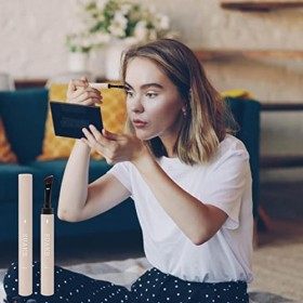 Mascara à sourcils - Crème de pommade à sourcils à double extrémité avec pinceau biseauté | La coupe tridimensionnelle des so