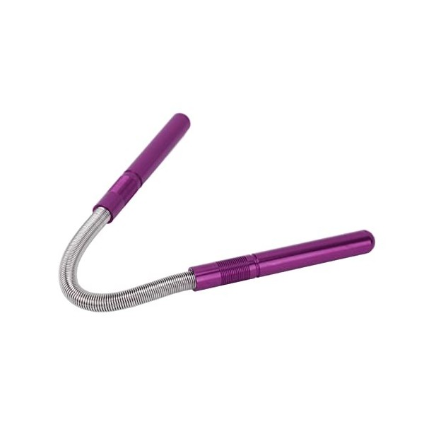 Épilateur pour le Visage Épilation en Acier Inoxydable Printemps Femmes Outil Dépilation Manuel Portable Épilateur à Filetag