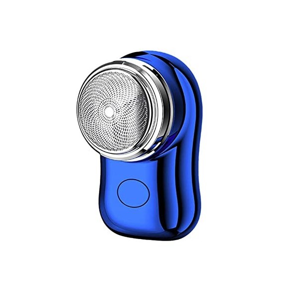 Mini machine à raser électrique par galvanoplastie rechargeable par USB pour homme, rasoir humide, barbe, faible bruit, acces