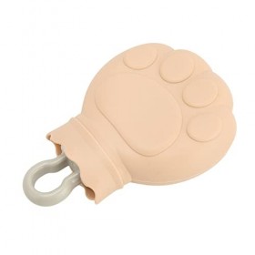 Bouillotte en Caoutchouc de 1000ML avec Soulagement des Douleurs, Fabrication Exquise, Fonctions Multiples pour les Mains et 