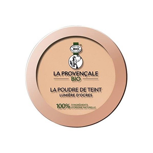 La Provençale Bio - La Poudre de Teint Lumière dOcres Certifiée Bio - 100% Ingrédients dOrigine Naturelle - Pour Tous Types