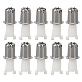 10pcs Tête de Tondeuse à Poils de Nez Rasage Précis Têtes de Lame de Rechange Universelles pour Rasoir de Sécurité, Cadeaux P