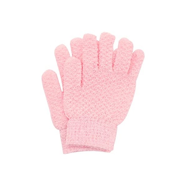 Lot de 2 gants exfoliants, gants de toilette exfoliants, gants de bain pour douche, peau exfoliante, gants de exfoliation pou