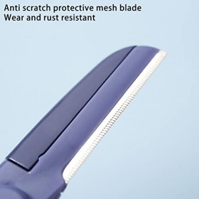 Tondeuse à Sourcils pour Femmes Hommes, Tondeuse en Acier Inoxydable, Outil de Dermaplaning des Sourcils, Tondeuse à Sourcils