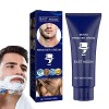 Zceplem Crème dépilatoire | Crème dépilatoire dépilatoire 60 ML pour Peaux même sensibles | Épilateur Rapide pour la Barbe, L